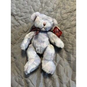 Russ Berrie 10” Teddy Bear Plush Lavender Purple ‘Opal’